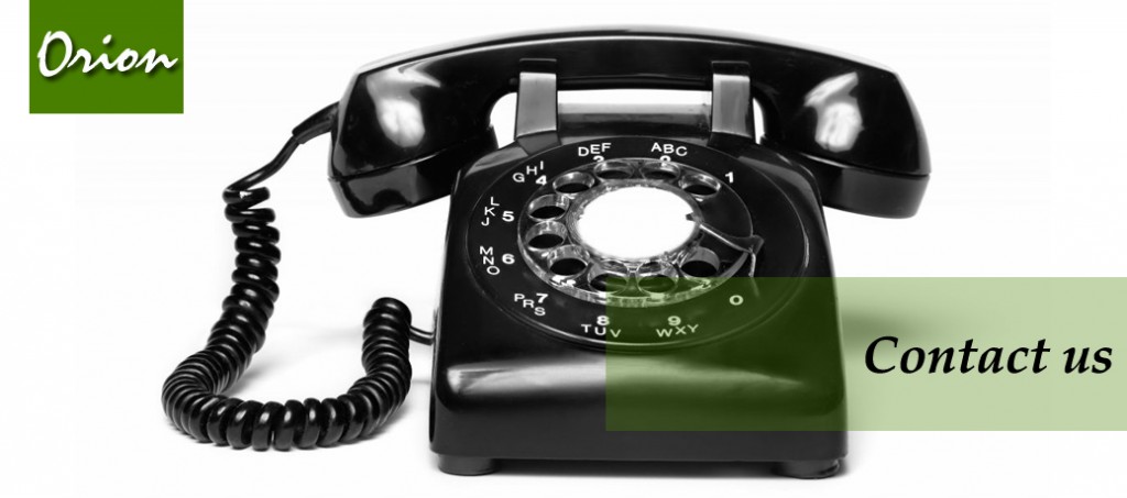 Orion and Co. Contact us